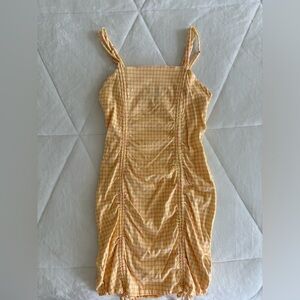 Wild fable Pink/Yellow Plaid Dress size M